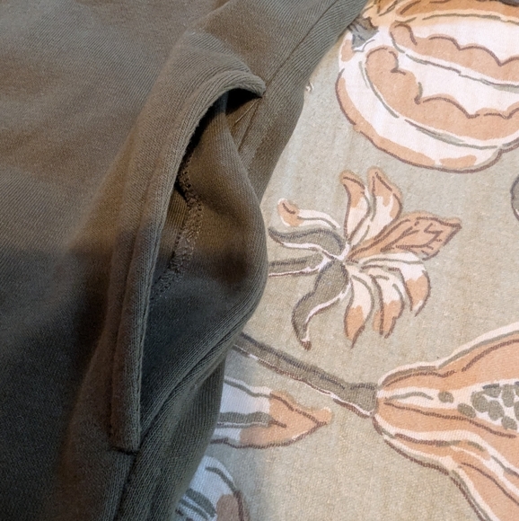 sweatshirt cardigan pockets s/m army green - Picture 4 of 7